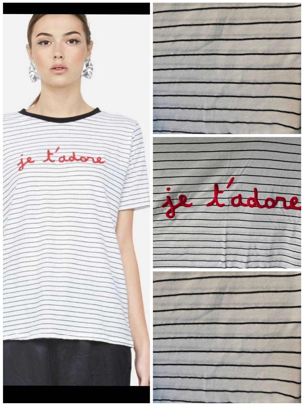 Lauren Moshi Je T'adore tee